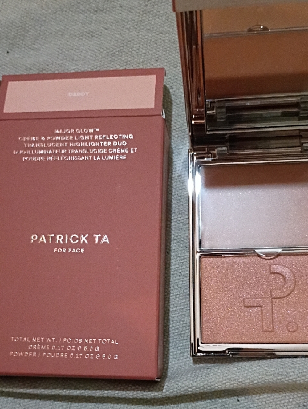 Patrick Ta Major Glow Highlighter Duo — Pink Rose - Picture 4 of 4